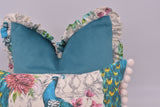 Frilly cushion